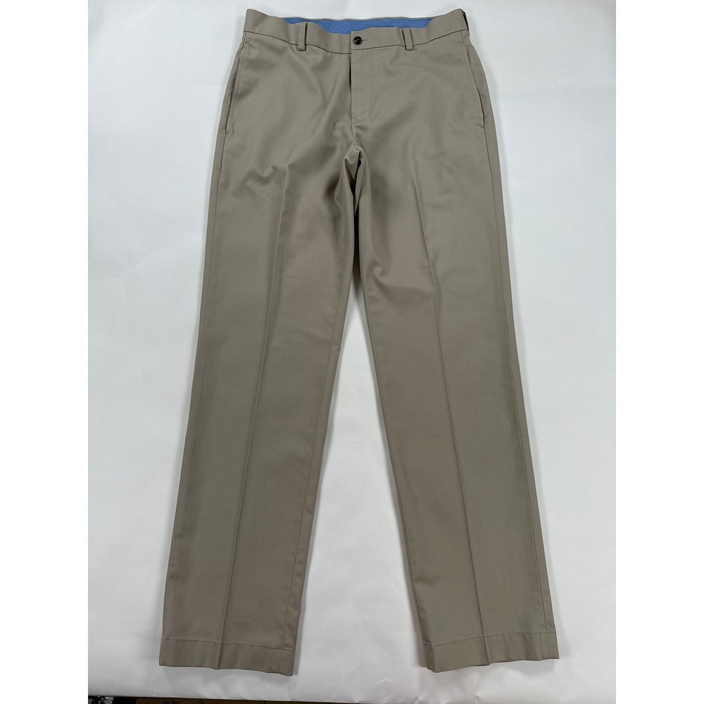 Brooks Brothers Khaki Chinos in Light Taupe